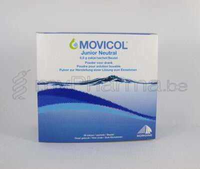 MOVICOL JUNIOR NEUTRAL 6,9 G 30 ZAKJES (geneesmiddel)